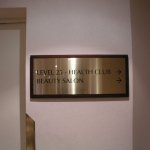 cedulka v hotelu CORINTHIA